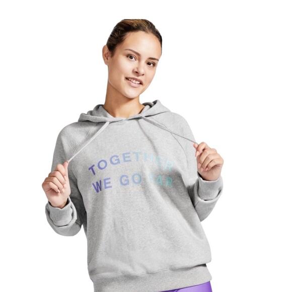Spiritual Gangster Peloton Together We Go Far Classic Raglan Hoodie Small NWT - Picture 1 of 6